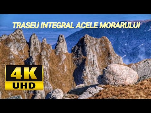 Acele Morarului (INTEGRAL) 4K VIDEO Traseu Colții Morarului - BUCEGI-climbing România