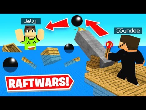 I play SHIP WARS w/ Jelly! (Minecraft)