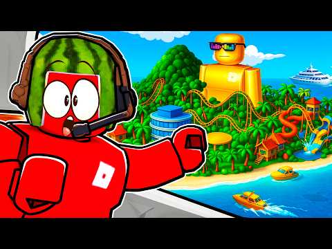 Spending $891,234,123 Building An ISLAND In Roblox..