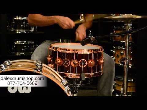 DW Neil Peart Time Machine 6.5x14 Snare Drum - Dale's Drum Shop