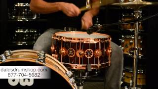 Video thumbnail for DW Neil Peart Time Machine 6.5x14 Snare Drum - Dale's Drum Shop by drummersatdales