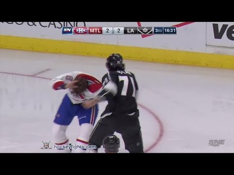 Brandon Prust vs Jordan Nolan