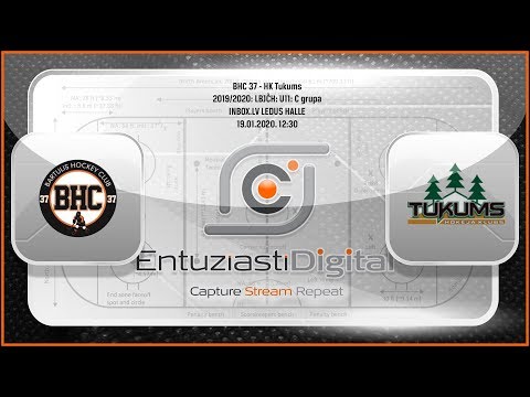 BHC 37  HK Tukums 2019/2020: LBJČH: U11: C grupa #202 INBOX.LV LEDUS HALLE 19.01.2020. 12:30
