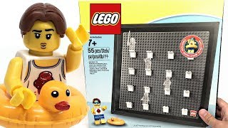 LEGO Minifigures Collector Frame review! 2018 set 5005359! by just2good