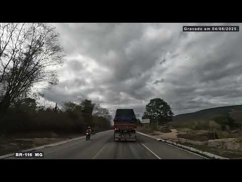 Itaobim-MG_BR-116. Gravado em 04/06/2025.