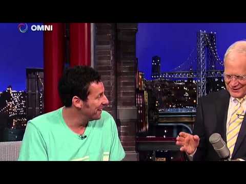 Adam Sandler on David Letterman   5 12 2015   Full Interview