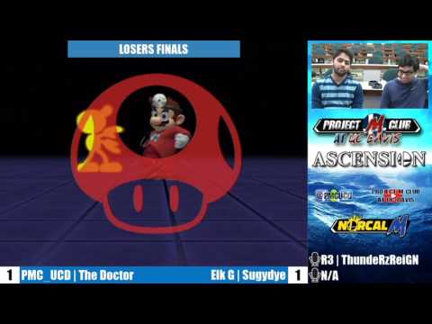 “Ascension 3/11/17” – The Doctor (Mario) v. Sugydye (G&W) – Losers Finals