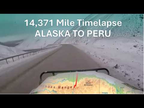 [10 Hours] PAN AMERICAN HIGHWAY - Alaska to Lima - Start to Finish in 10 Hours