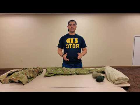 How to Ranger Roll a OCP uniform