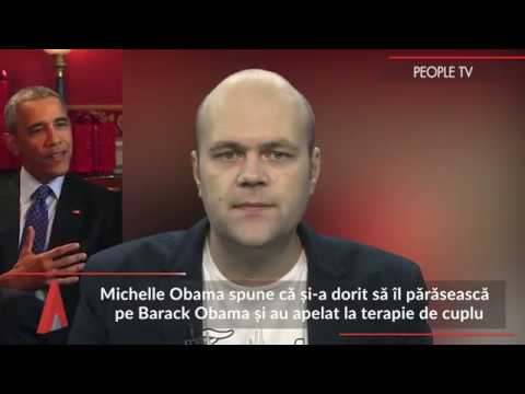 Stiri Mediafax 13 Noiembrie - Michelle și Barack Obama, terapie de cuplu