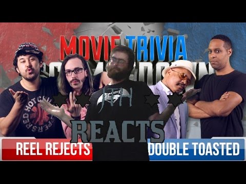 (JTH Reacts) Movie Trivia Schmoedown: Reel Rejects vs. Double Toasted REACTION