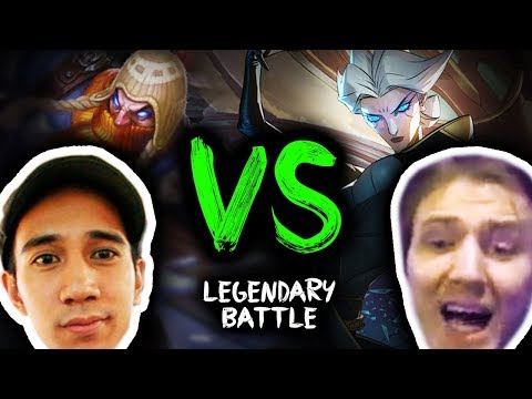 SIRHCEZ VS THE LEGENDARY HASHINSHIN TOP LANE BATTLE