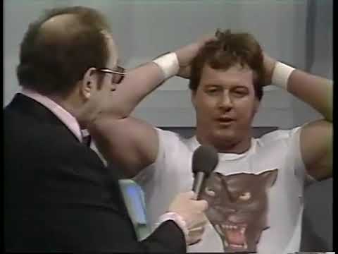 Paul Orndorff Roddy Piper vs. Hollywood Brown Jim Young - 3/23/1985 - WWF