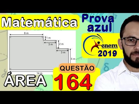 Enem 2019 - Questão 164 - ÁREA | um mestre de obras deseja fazer uma laje (prova azul matemática)