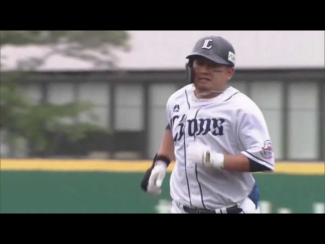 【ファーム】復帰間近か⁉ ライオンズ・森友哉 逆方向へホームランを放つ!! 2022年5月15日  埼玉西武ライオンズ 対 読売ジャイアンツ