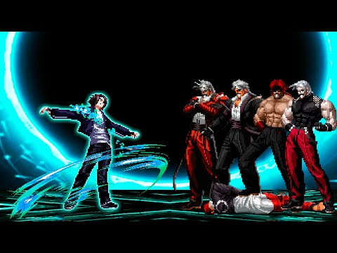 [KOF Mugen] Neo Kyo vs Rugal Bernstein Team