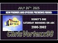 New Promos And Episode Preview Foundings 7 26 2025 Disney S One Saturday Morning On ABC 2000 2002