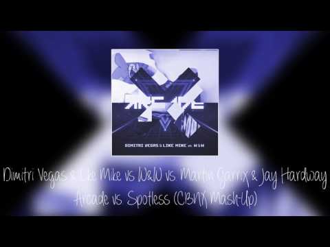 Dimitri Vegas & Like Mike vs W&W vs. Martin Garrix & Jay Hardway - Arcade vs. Spotless