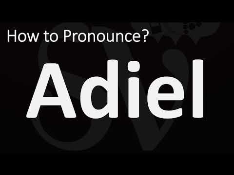 How to Pronounce Adiel? (CORRECTLY)