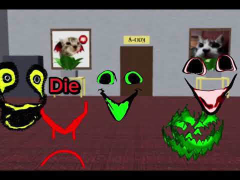 B-5 is attack by Happy Man and other entity [part 1] (low detailed room)