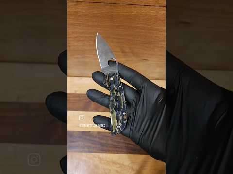 SPYDERCO CHAPARRAL LOCKBACK STAINLESS FOLDING BLADE GRAY FRN HANDLE KNIFE 152PGY