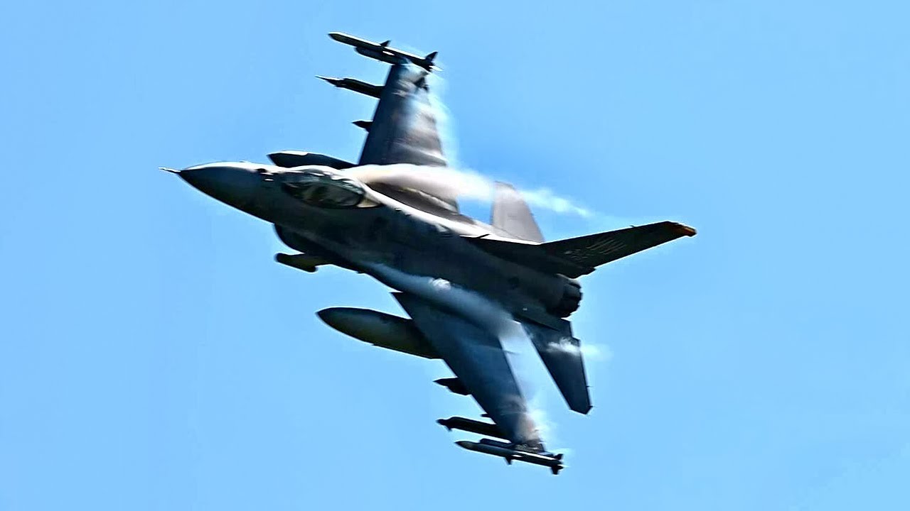 F-16 Close Air Support Demonstration • USAF 2025