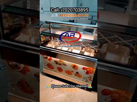 Fast Food SS Display Counter, For Catering