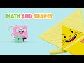 Shapes And Math Song For Kids Learn Shapes Numbers Counting Nursery Rhymes Kids