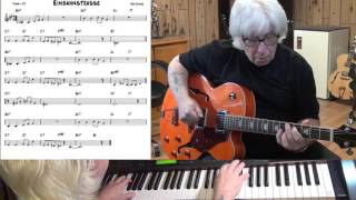 Einbahnstrasse - Jazz guitar & piano cover ( Ron Carter )