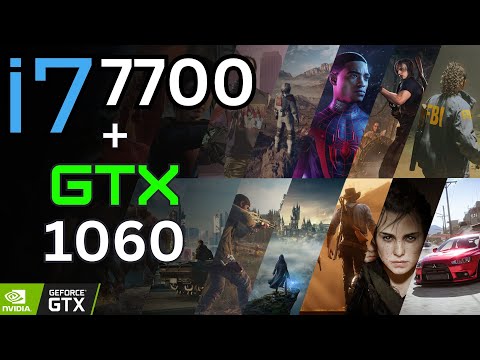 i7 7700 + GTX 1060 Tested in 14 Games (2024) | 1080p