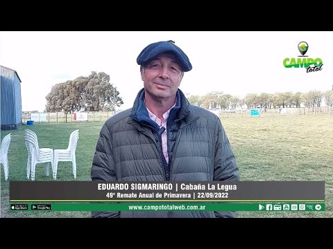EDUARDO SIGMARINGO | Cabaña La Legua | 49° Remate Anual de Primavera | 22/09/2022