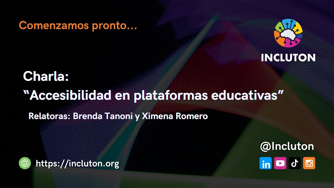 Miniatura de webinar sobre plataformas educativas accesibles