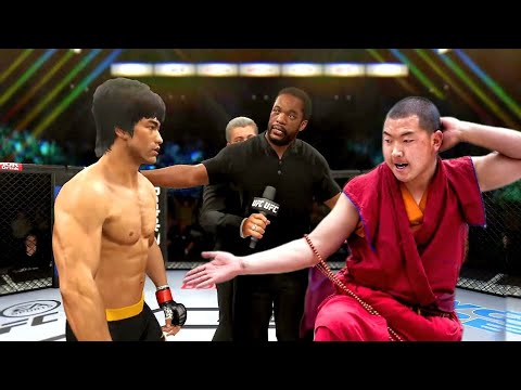 PS5 | Bruce Lee vs. Tibetan Mentor (EA Sports UFC 4)