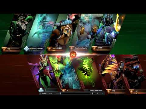 Invictus Gaming vs Team Serenity Game 3 - The International 2018 China Main Qualifier Winners Final