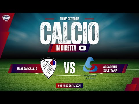 Calcio 1° Categoria Gir. A - Ulassai Calcio-Accademia Sulcitana (3-4)