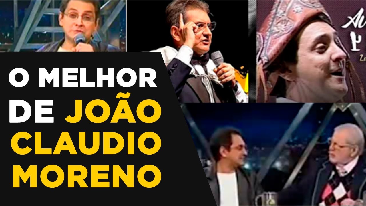 OS MELHORES MOMENTOS DE JOÃO CLAUDIO MORENO