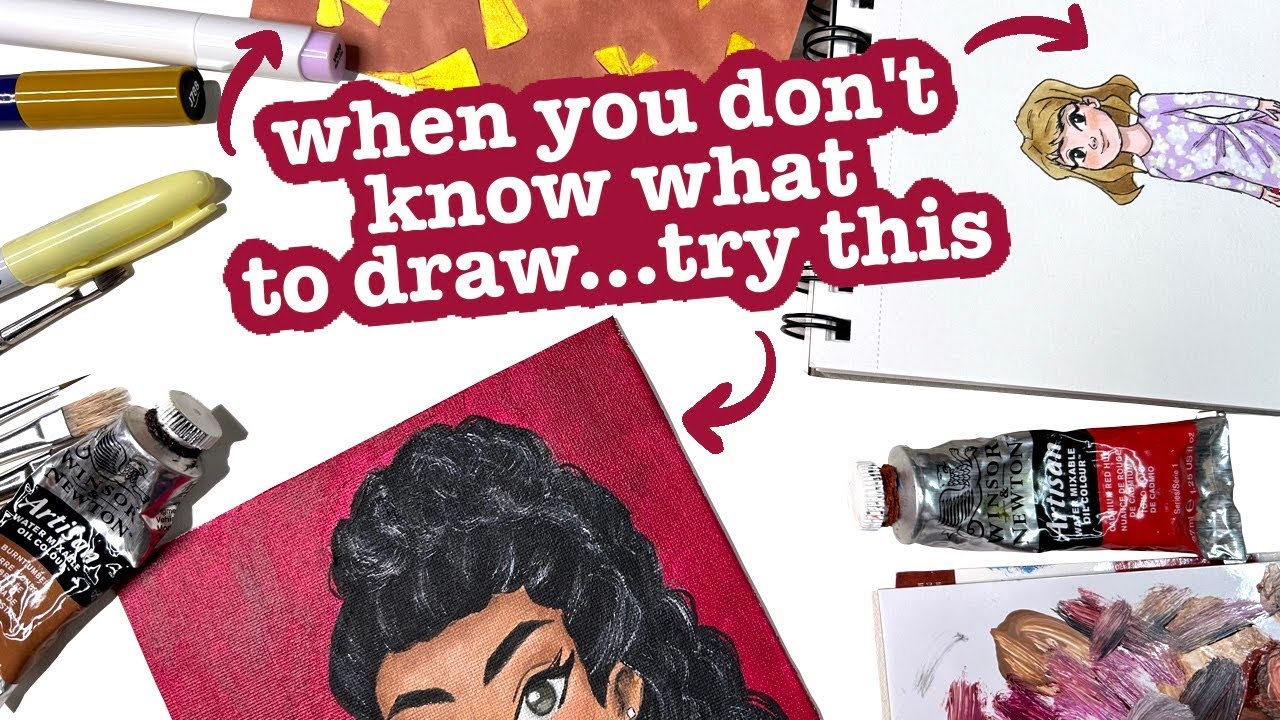 DRAWING IDEAS when you don't know what to draw