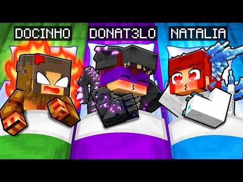 FESTA do PIJAMA dos KAIJUS no Minecraft!! (Godzilla,Shimo,Kong) ‹ DONAT3LO ›