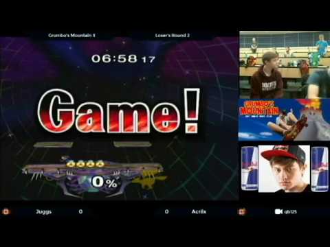 Grumbo's Mountain II  -  Juggs (Sheik)  vs  Acrilx (Fox)  Loser's Round 2