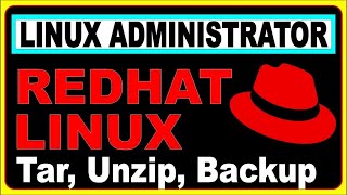How to create, extract, compress tar files in Linux   Red Hat Linux Tar   zip unzip