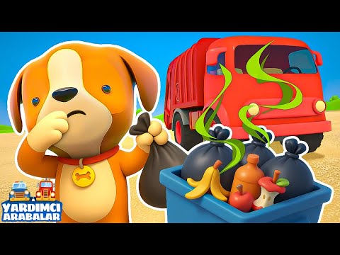 🎬 Yardımcı Arabalar: Plajda Büyük Temizlik Operasyonu! 🚗🏖️Çocuklar İçin Çizgi Film