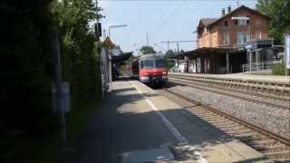preview picture of video 'Schwaikheim - S-Bahn Stuttgart mit ET 420 - Regionalzügen'