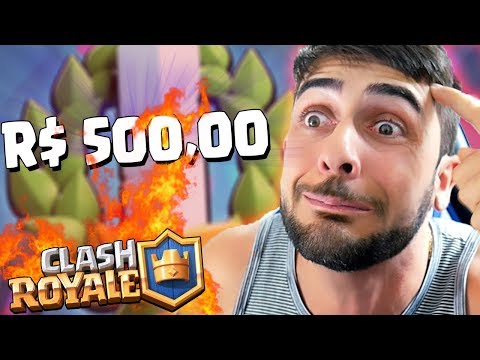 TORNEIO VALENDO 500 REAIS NO CLASH ROYALE