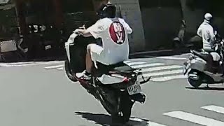臺南孤輪勇者（檢舉43條成功）（車號：NXT-9315）