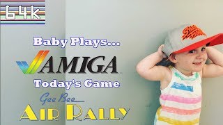Baby Plays... Gee Bee Air Rally (Amiga)