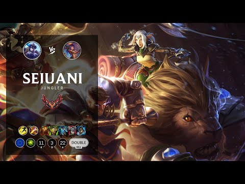 Sejuani Jungle vs Lillia - EUW Grandmaster Patch 12.11