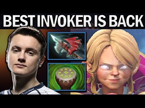 BEST INVOKER IS BACK - NIGMA.MIRACLE - DOTA 2 7.24 GAMEPLAY