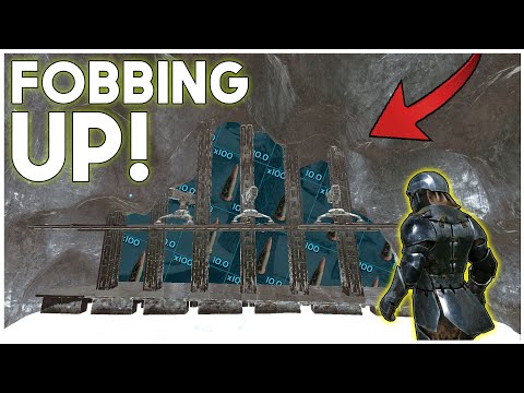 FOBBING UP ON THE ICE CAVE! | ARK MTS Chapter 2