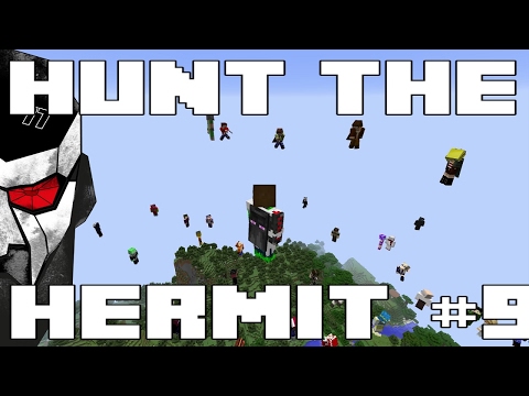 HUNT THE HERMIT  - Minecraft vs 150+ players! - #9 [HermitCraft Special UHC]