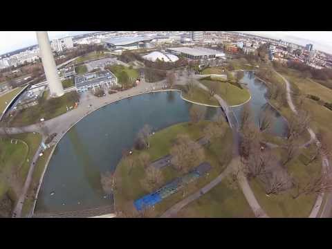 München von Oben (kleiner Rundflug über München)